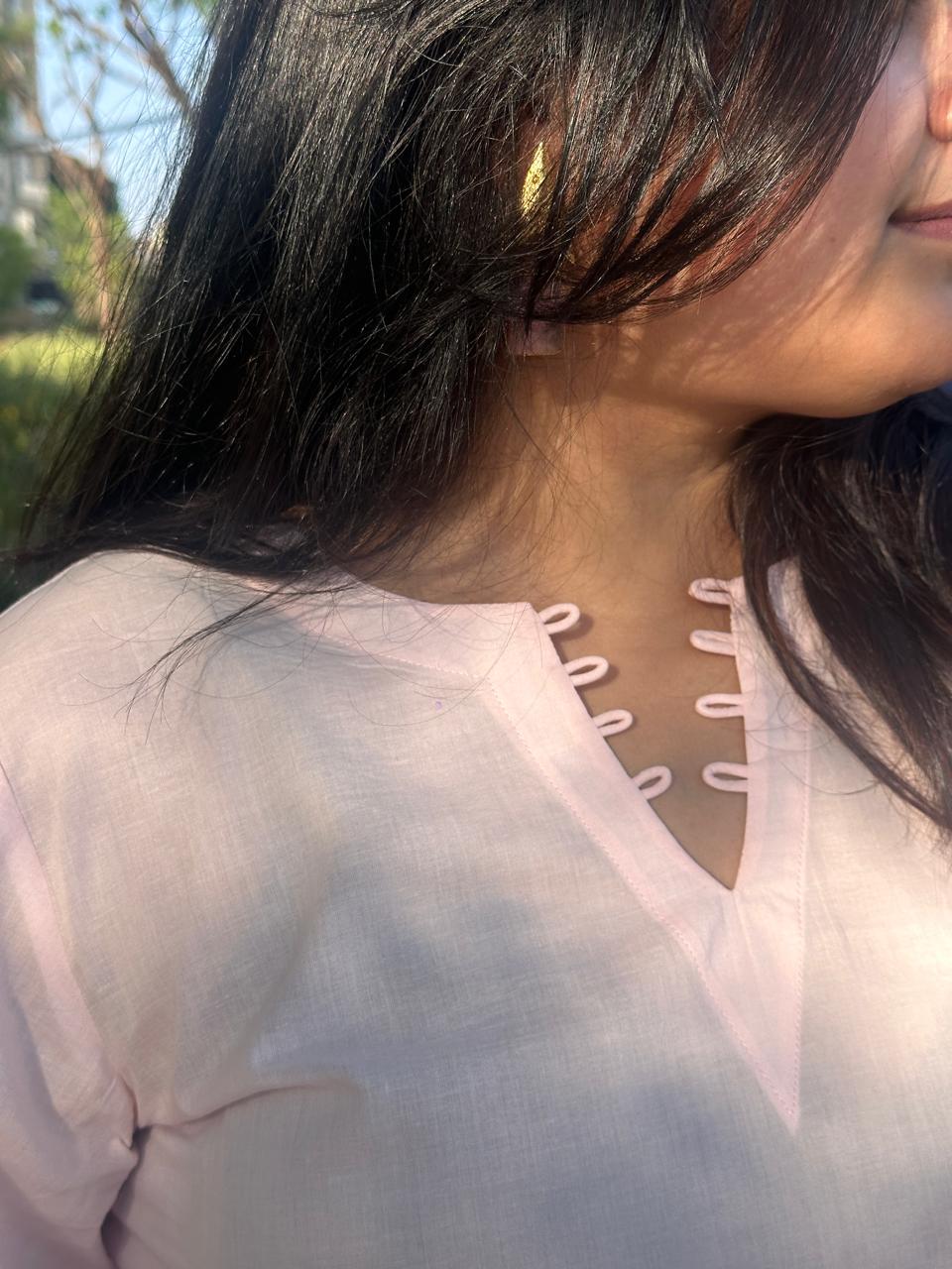 Pink Farsi Salwar Kurta set
